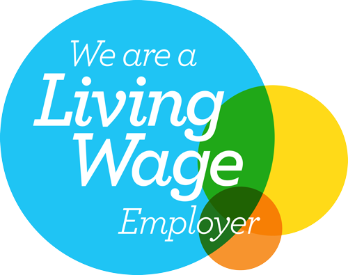 we are a living wage employer logo